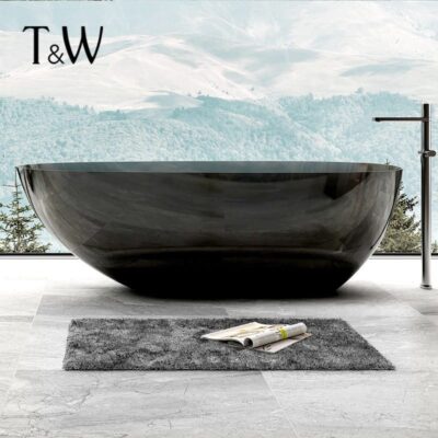 Transparent Crystal Resin Bathtub: Freestanding Custom for Hotel