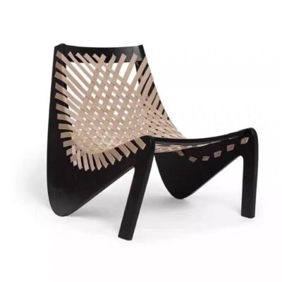 Outdoor Teak Woven Rope Sofa Recliner