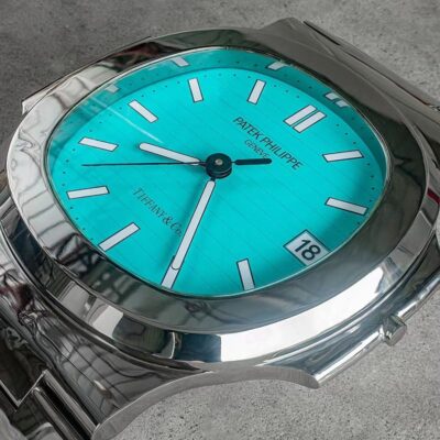 Modern Watch-inspired Tempered Glass Coffee Table