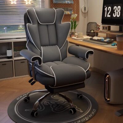 Gaming Chair with Reclining Backrest