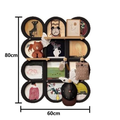 Mid-Century Modern Wall Art & Storage Pegboard