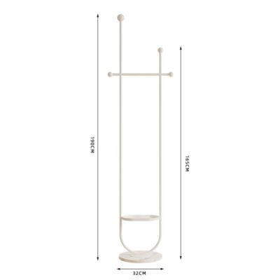 Freestanding Garment Rack: Minimalist Luxury for Small Spaces