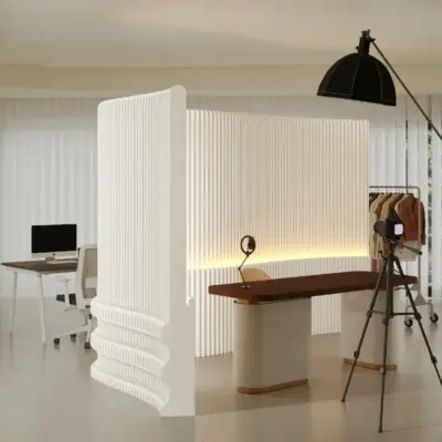 Foldable Honeycomb Paper Partition Customizable Screen