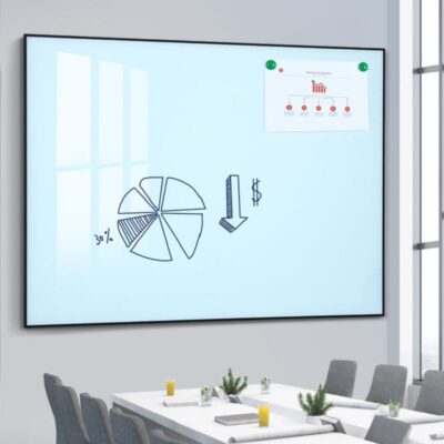Alum Glass Whiteboard Magnetic Teaching Office Board