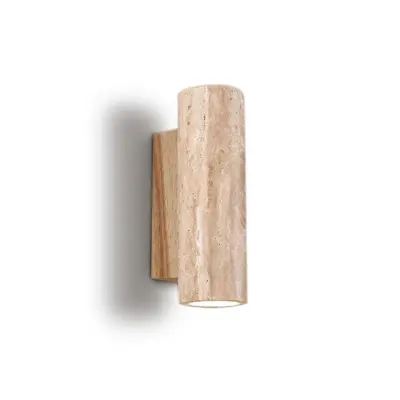 Customizable Alabaster LED Wall Sconce – Natural Stone Round and Square Architectural Lighting for Global Hospitality and Luxury Service Industry Decoration