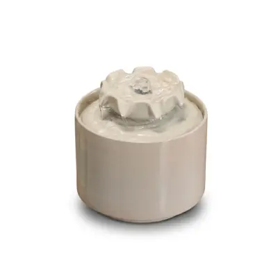 Artisanal Minimalist Zen Ceramic Water Fountain – Customizable Luxury Tabletop Decor for Global Hospitality and Boutique Hotels
