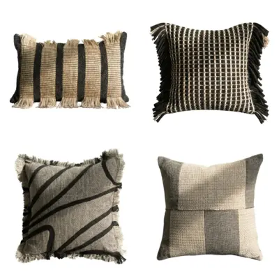 Artisan Luxury Geometric Throw Pillow Collection for High-End Hospitality and Bespoke Interior Decor – Fully Customizable