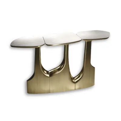 Modern Luxury Metal Console Table