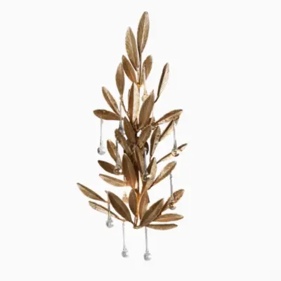 Luxury Brass and Fluted Glass LED Wall Sconce – Elegant Customizable Oversized Art Deco Vanity Light for High-End Hotel Lobbies and Grand Suites
