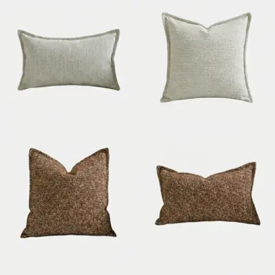 Professional Artisan Linen-Blend Textured Throw Pillow Collection for Luxury Hospitality and Global B2B Interior Decor – Fully Customizable