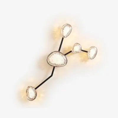 Luxury Artistic Hardware Silhouette LED Wall Sconce – Modern Customizable Abstract Lighting for Designer Hotels, Galleries, and Boutique Hospitality Spaces