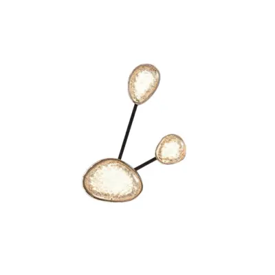 Luxury Artistic Hardware Silhouette LED Wall Sconce – Modern Customizable Abstract Lighting for Designer Hotels, Galleries, and Boutique Hospitality Spaces
