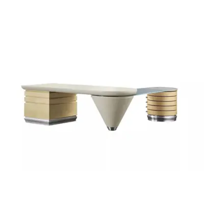 Luxury Executive Solid Wood Office Desk