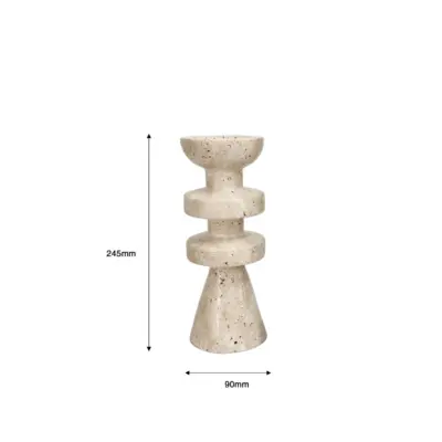Luxury Custom Marble Candle Holder Set for Upscale Hospitality & Modern Decor