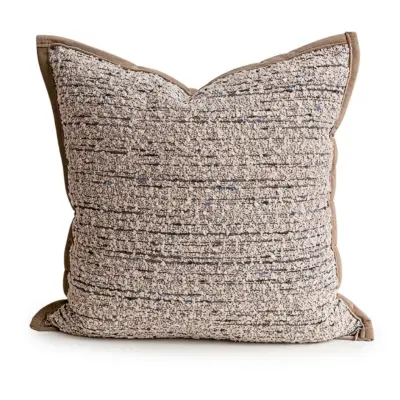 Artisan Luxury Textured Throw Pillow Collection for High-End Hospitality and Bespoke Interior Decor – Customizable Options Available