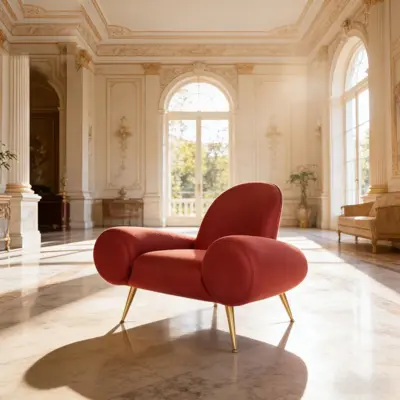 Spherical Accent Lounge Chair