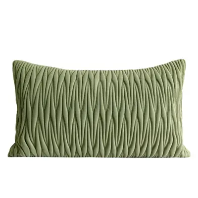 Premium Customizable Sage Green Lumbar Throw Pillow Collection for Luxury Hospitality and High-End Interior Decor – 50x30cm (20″x12″)