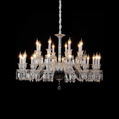 European Classical Crystal Chandelier with 12 LED Lights