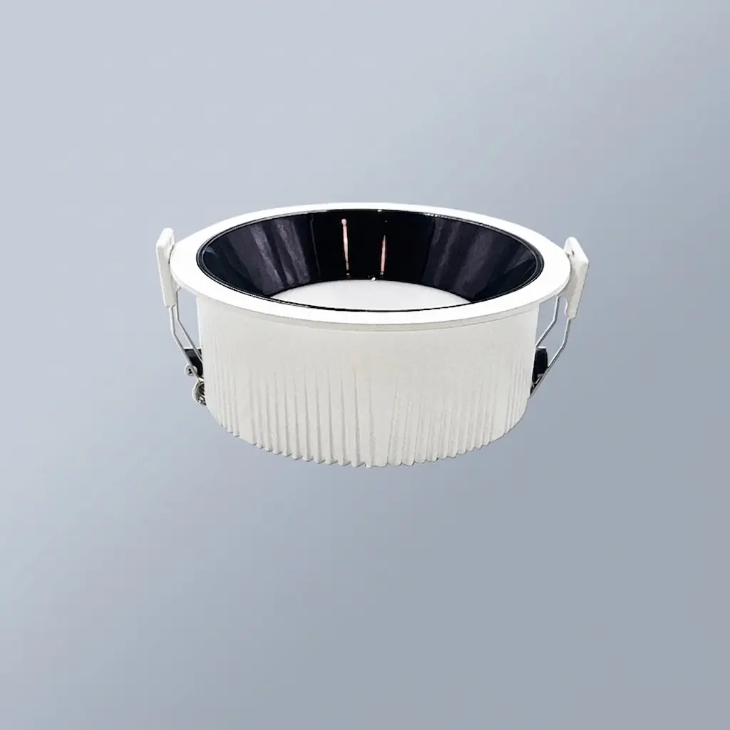 Aluminum LED Recessed Downlight 7W 15W 30W Wide Beam Anti Glare Commercial Office Shop Ceiling Spot Light
