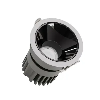 Anti Glare COB LED Recessed Downlight CRI90 Aluminum Ceiling Spotlight Architectural Commercial Lighting