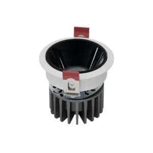 Anti Glare COB LED Recessed Downlight CRI90 Aluminum Ceiling Spotlight Architectural Commercial Lighting