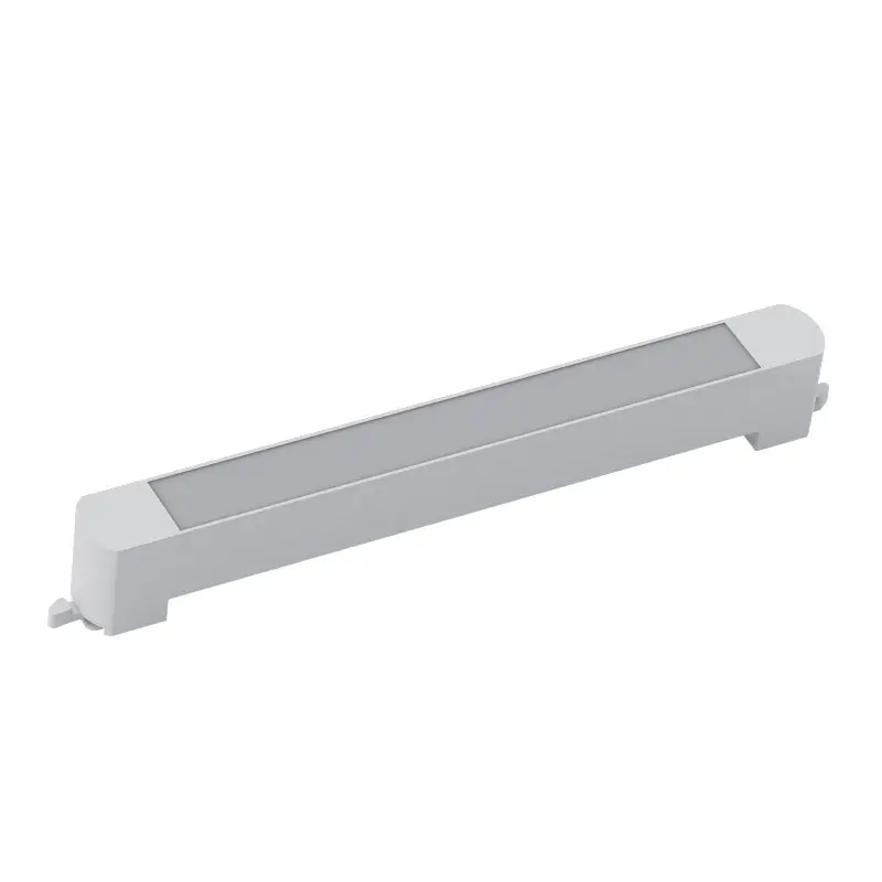 120 Degree Linear LED Track Light Aluminum Spotlight in matte black and white finishes with frosted diffuser lenses for ceiling tracking rail networks