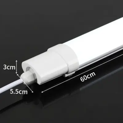 IP65 LED Tri-Proof Light Aluminum Industrial Linear Batten Fixture