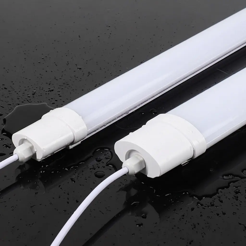 IP65 LED Tri-Proof Light Aluminum Industrial Linear Batten Fixture