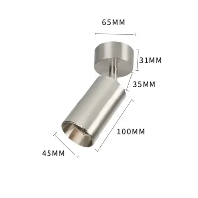 Surface Mounted LED Spotlight Adjustable Aluminum Ceiling Downlight for Commercial and Residential Lighting