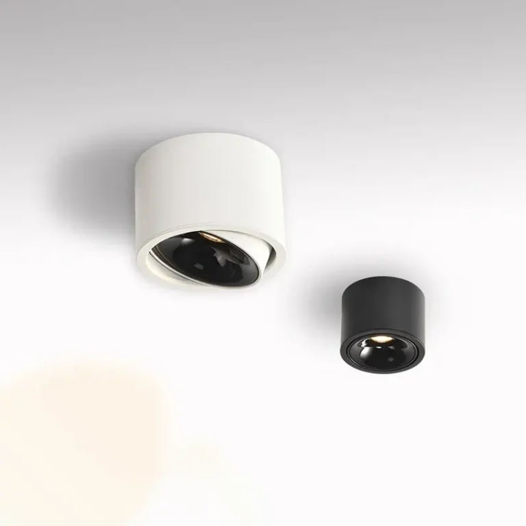 Adjustable LED Surface Mounted Spotlight for Modern Commercial Lighting
