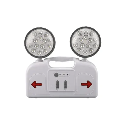 Professional Metal LED Emergency Twin Head Light
