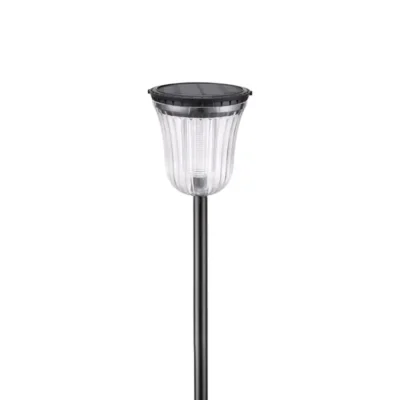 Solar Garden Path Light: Dual-Color LED Outdoor Stake Light for Landscaping