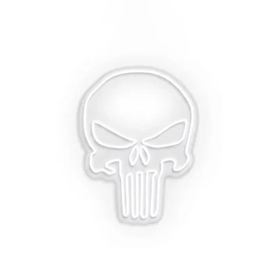 Custom LED Neon Sign – Personalized Skull Wall Decor Light