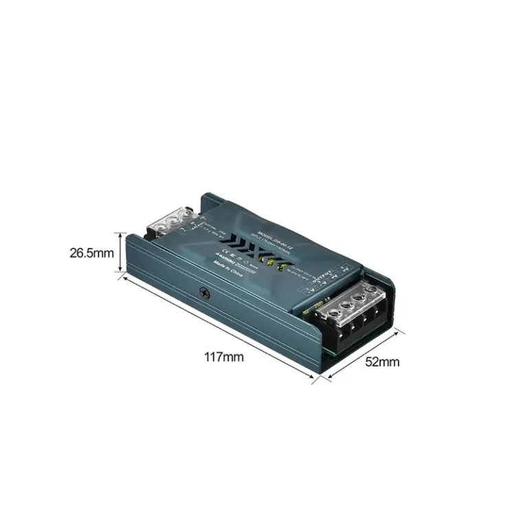 60W high-efficiency LED power supply unit.