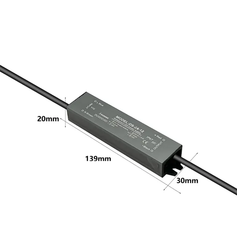 echnical icons highlighting the features of our LED power supply.