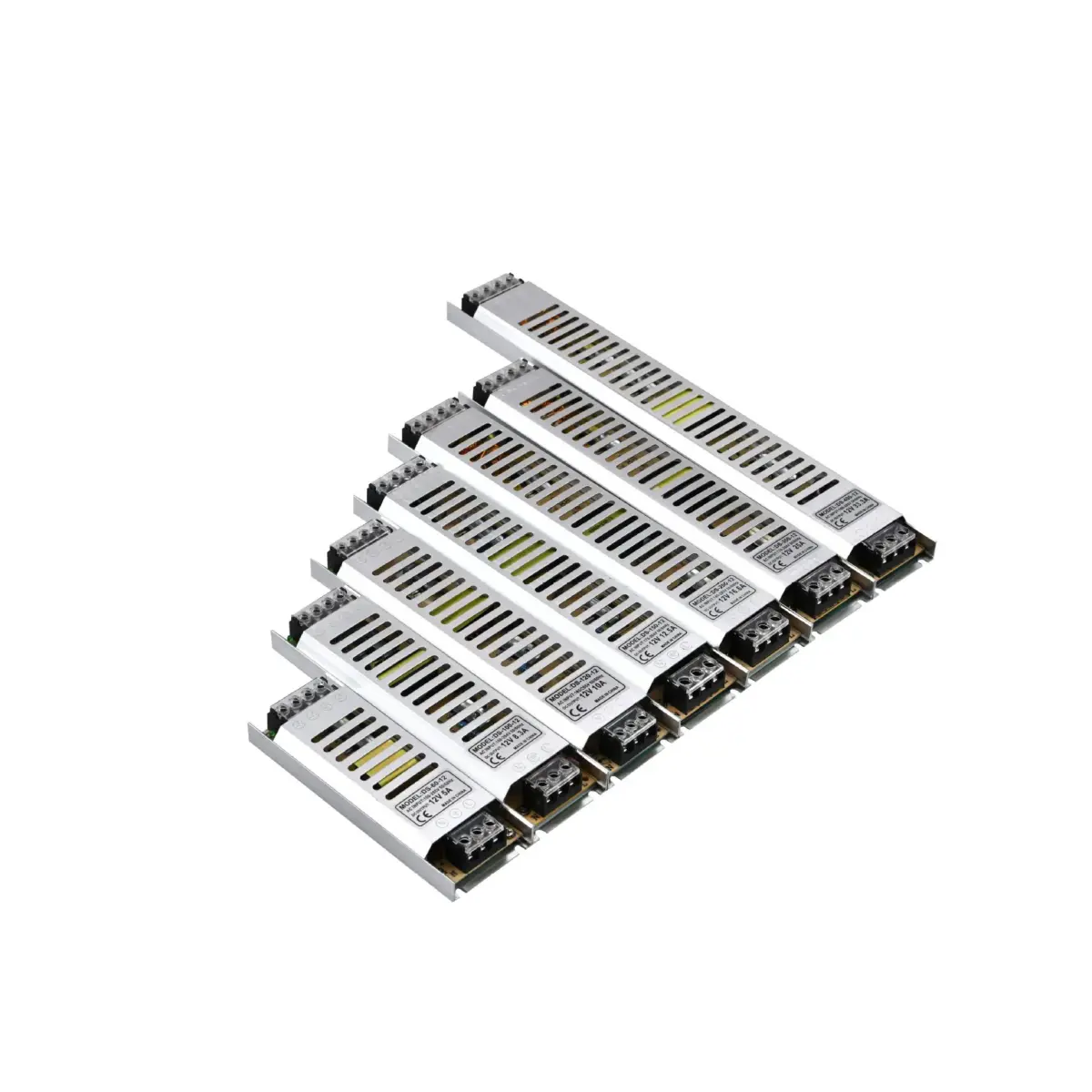 Ultra-Thin Industrial LED Switching Power Supply 12V 24V