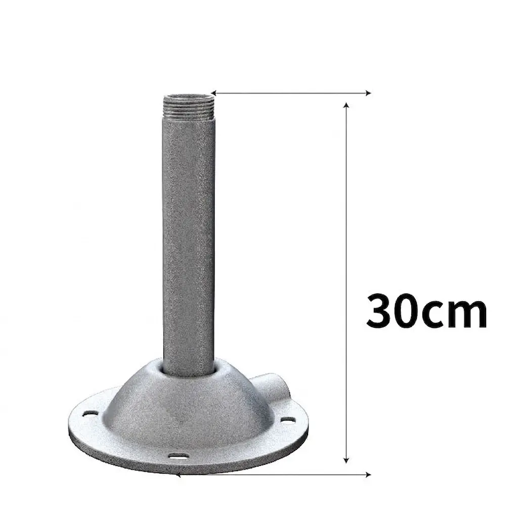WaBrite High Bay LED Pendant Projector silver aluminum heavy duty industrial high bay ceiling light with size engineering specs