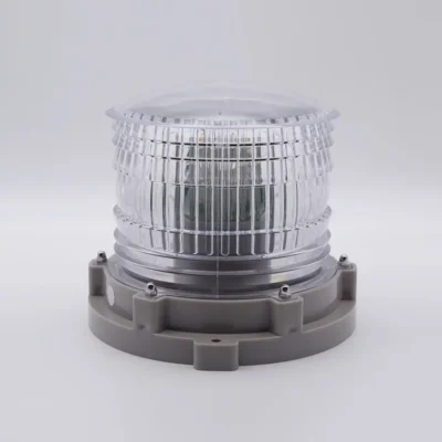 Solar LED Aviation Obstruction Light – Multi-Color Industrial Warning Beacon