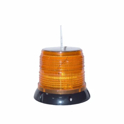 Solar LED Warning Beacon – High-Visibility Magnetic Safety Light