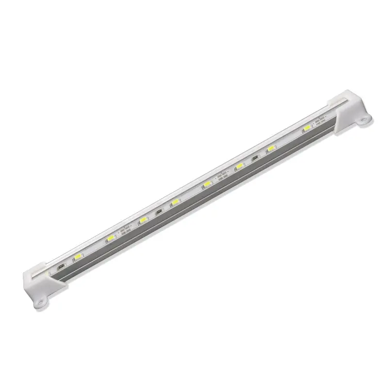 Professional-grade LED freezer light bar with aluminum alloy housing, suitable for commercial refrigeration.