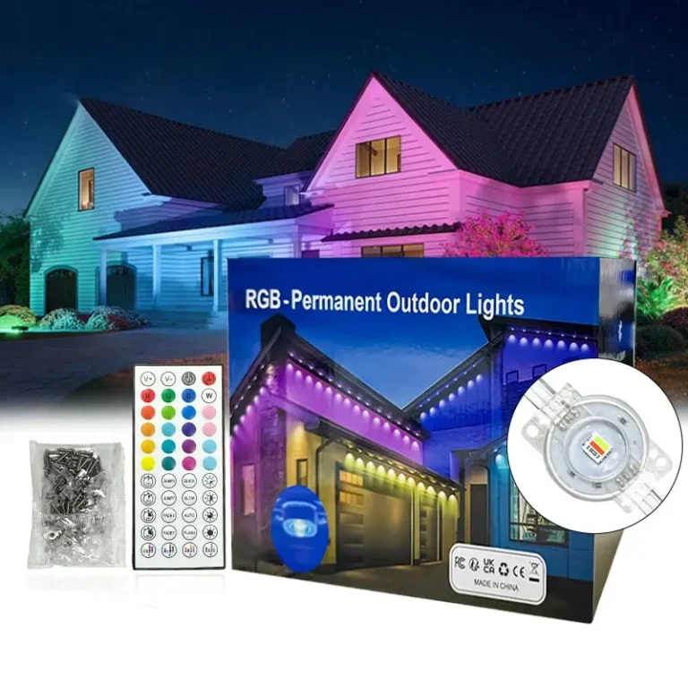 RGB Permanent Outdoor Lighting – IP67 Waterproof LED Architectural Soffit & Eaves Lights (15m-75m)
