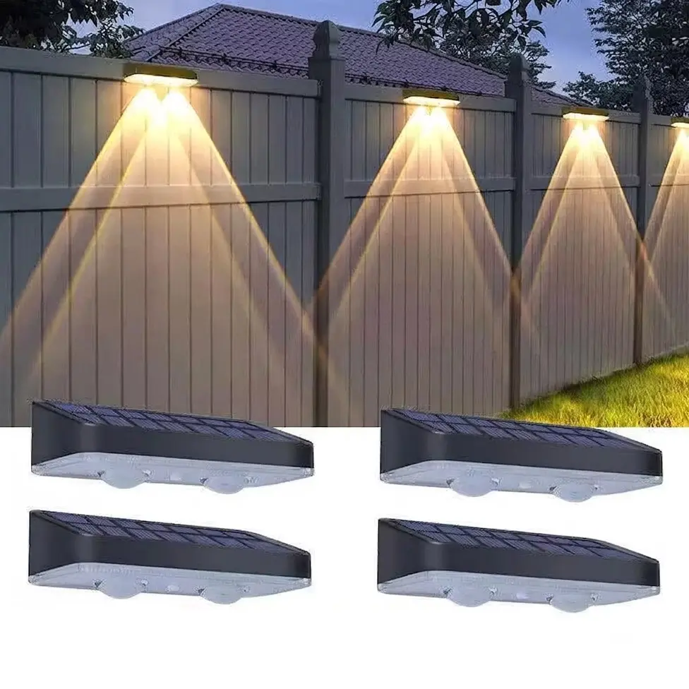 Solar Outdoor Wall Washer Fence Light