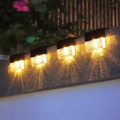 Solar LED Outdoor Step and Fence Light