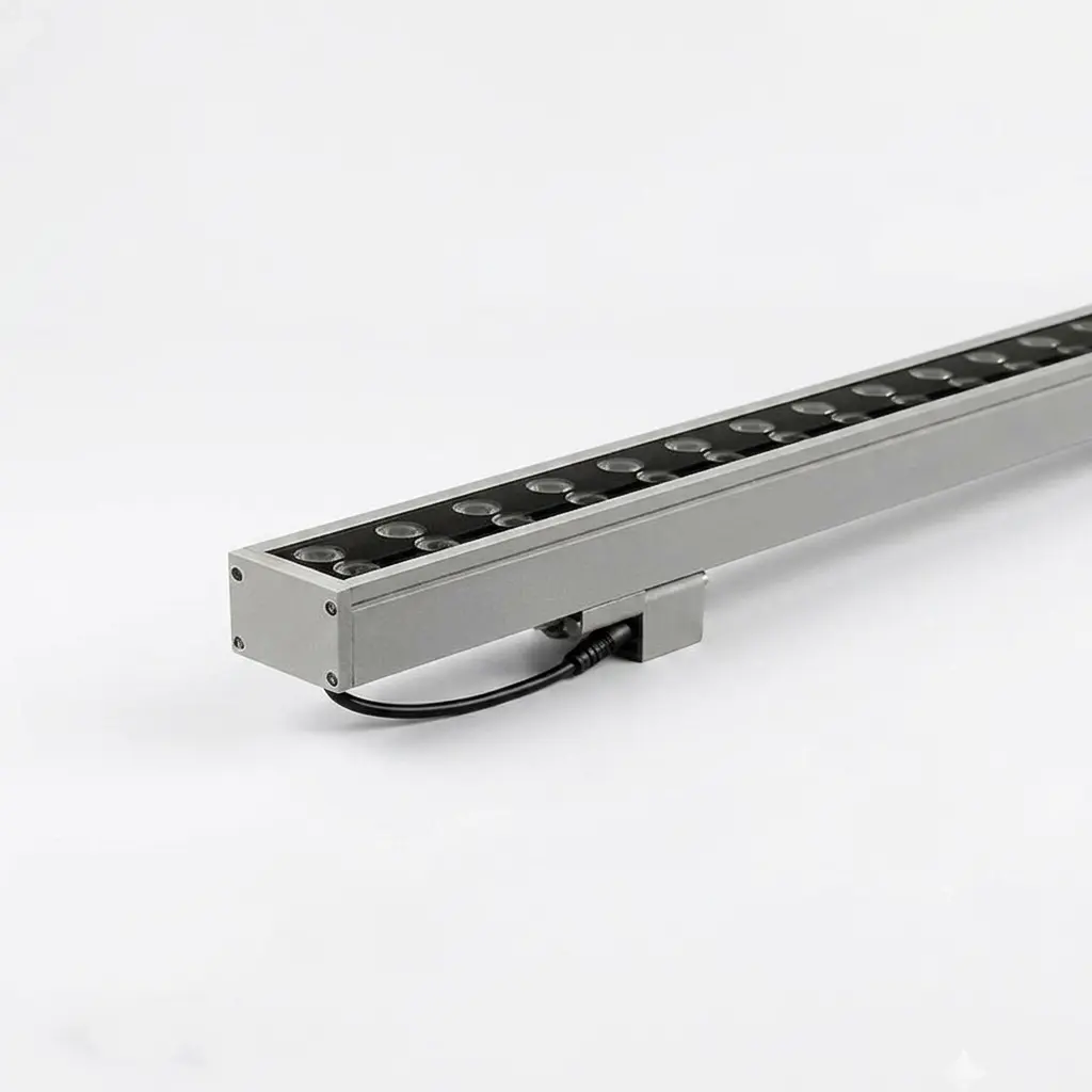Linear LED Wall Washer Light - High-Power Dual-Row Architectural Beacon