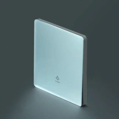 Premium Blue Tempered Glass Wall Switch and Socket Series – Durable Electrical Hardware