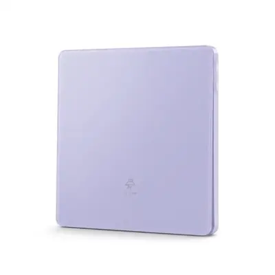 Premium Purple Tempered Glass Wall Switch and Socket Series – Durable Electrical Hardware