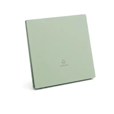 Premium Apple Green Tempered Glass Wall Switch and Socket